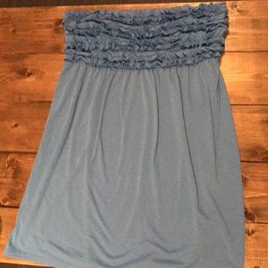 Light blue swimsuit cover